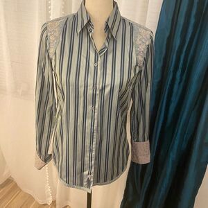 Robert Graham shirt blouse, S